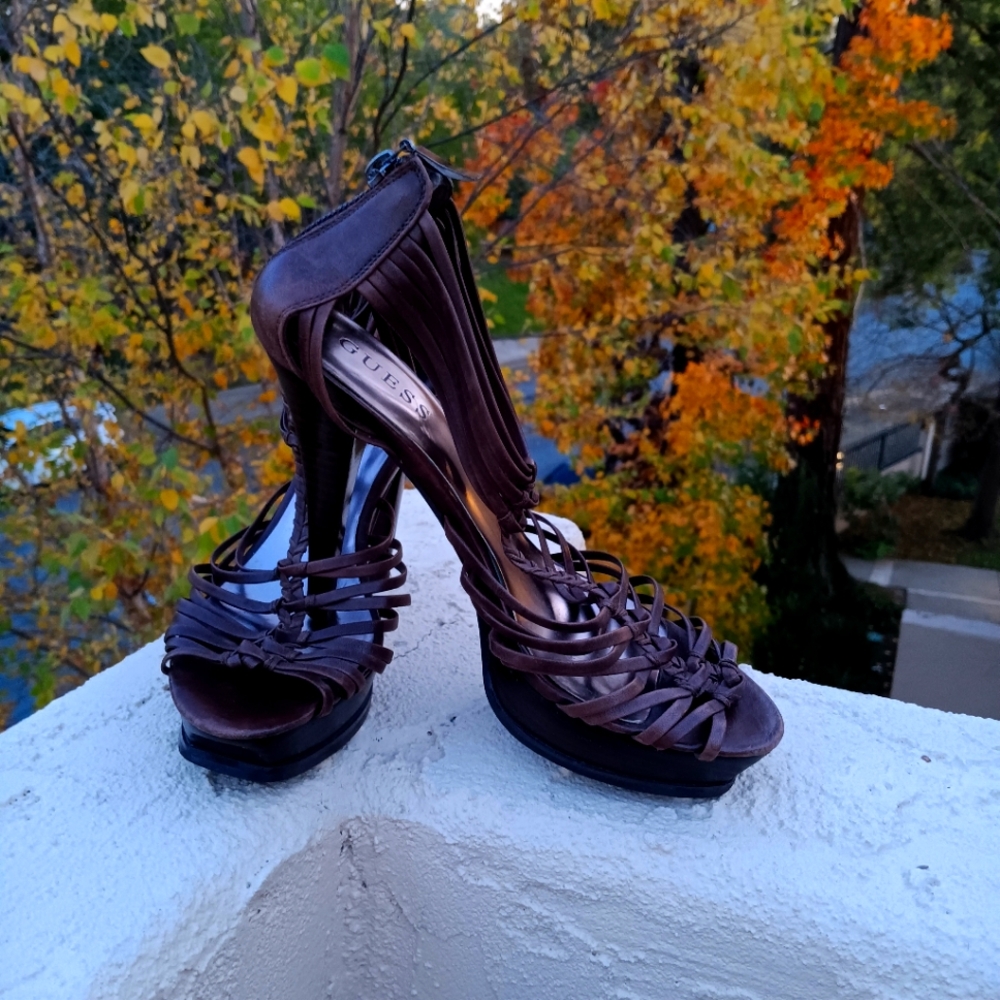Guess Women's Brown Stilettos